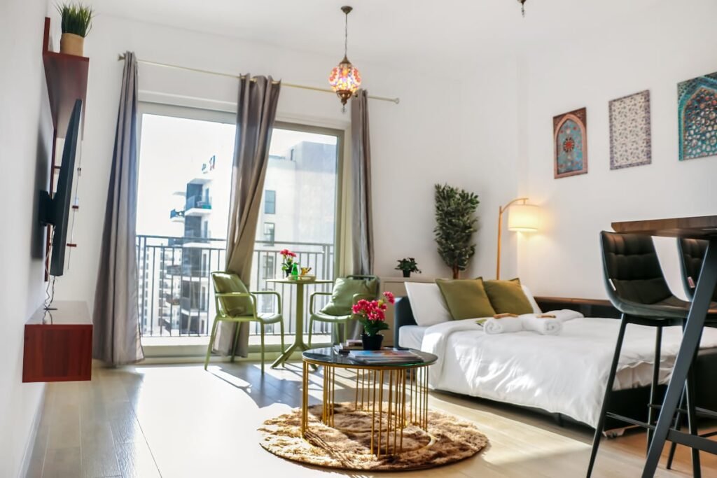 The living room